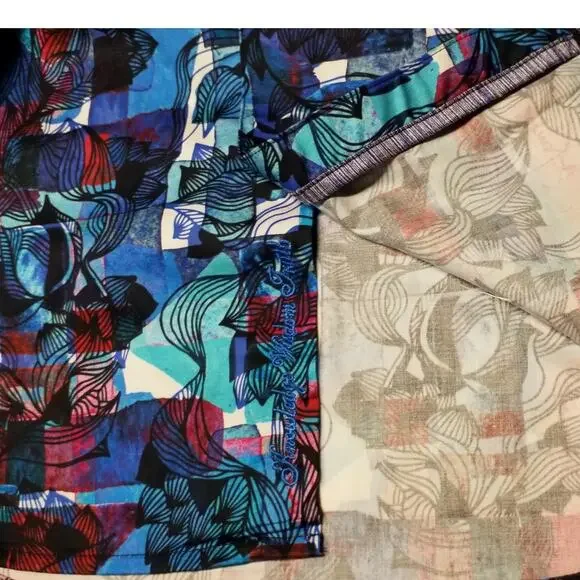 NWT Robert Graham L Barley Multi Color Short Sleeve Shirt $188 - Picture 7 of 13